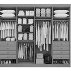 Guarda Roupa Casal 8 Portas 8 Gavetas - Daymont-branco - Móve