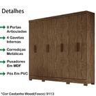 Guarda Roupa Casal 8 Portas 9113 Moval