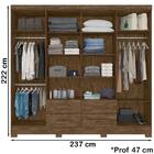 Guarda Roupa Casal 8 Portas 9413 Moval
