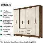 Guarda Roupa Casal 8 Portas 9413 Moval