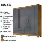 Guarda Roupa Casal 8 Portas 9413 Moval