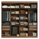 Guarda-roupa Casal 8 Portas Batentes Rustic/preto/rustic Netu