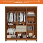 Guarda-roupa Casal 8 Portas Com Espelho 2 Gavetas Master Top