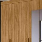 Guarda Roupa Casal 8 Portas Com Espelho 9113 Moval