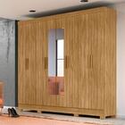Guarda Roupa Casal 8 Portas Com Espelho 9113 Moval