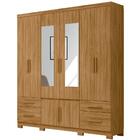 Guarda Roupa Casal 8 Portas Com Espelho 9433 Moval
