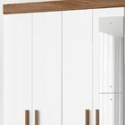 Guarda Roupa Casal 8 Portas Com Espelho 9720 Moval