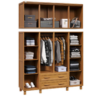 Guarda-roupa Casal 8 Portas E 2 Gavetas Com Espelho Em Madeir