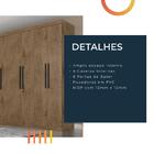 Guarda Roupa Casal 8 Portas E 4 Gavetas 1684 Araplac