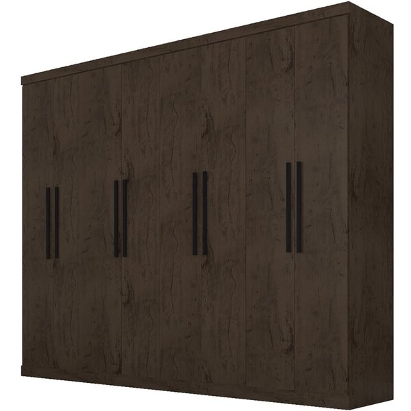 Guarda Roupa Casal 8 Portas E 4 Gavetas 1684 Araplac