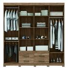 Guarda Roupa Casal 8 Portas E 4 Gavetas C Pes Napoles Atacama