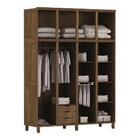 Guarda-roupa Casal 8 Portas Espelho 3 Gavetas