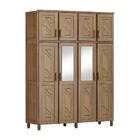 Guarda-roupa Casal 8 Portas Espelho 3 Gavetas