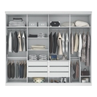 Guarda Roupa Casal 8 Portas Flaviana Branco