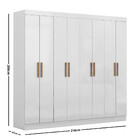 Guarda Roupa Casal 8 Portas Holanda Maxel