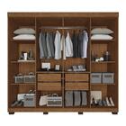 Guarda-roupa Casal 8 Portas Imop Milão