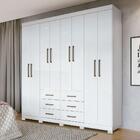 Guarda Roupa Casal 8 Portas Liverpool Santos Andirá Branco