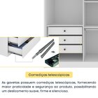 Guarda Roupa Casal  100% Mdf 6 Portas 6 Gavetas Sol 243cm Esp