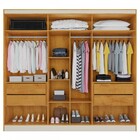 Guarda-roupa Casal  Oslo 6 Portas 4 Gavetas 100% Mdf Com Espe