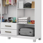 Guarda Roupa Casal A22 6 Portas 2 Gavetas Carioca Móveis