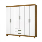 Guarda Roupa Casal A22 6 Portas 2 Gavetas Carioca Móveis