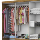 Guarda Roupa Casal A22 6 Portas 2 Gavetas Carioca Móveis