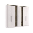 Guarda Roupa Casal Absolut Plus 7 Portas 8 Gavetas Thb Móveis