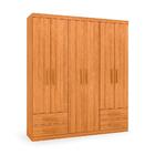 Guarda-roupa Casal Advantage 6 Portas 4 Gavetas Freijó