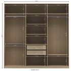 Guarda-roupa Casal Agerato 6 Pt 2 Gv Nature