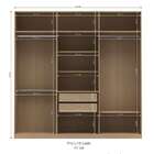 Guarda-roupa Casal Agerato 6 Pt 2 Gv Nature