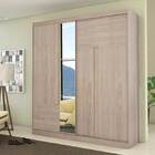 Guarda-roupa Casal Agile 2 Portas E 3 Gavetas - Móveis Albatr