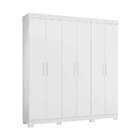 Guarda-roupa Casal Amarok 6 Pt 2 Gv Branco