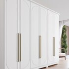 Guarda Roupa Casal Americano 6 Portas Com Amortecimento 6 Gav