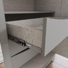 Guarda-roupa Casal Americano Prime 6 Portas 6 Gavetas Cinza/n