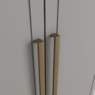 Guarda-roupa Casal Americano Prime 6 Portas 6 Gavetas Cinza/n