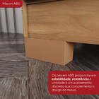 Guarda-roupa Casal Andréas 6 Portas 6 Gavetas Nature/off Whit