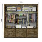 Guarda-roupa Casal Anjos 3 Portas Demolição
