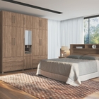 Guarda Roupa Casal Anne Atacama Com Espelho