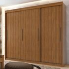 Guarda Roupa Casal Aquarius  3 Portas Lopas Rovere Naturale/o