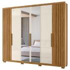 Guarda Roupa Casal Araguaia E Cômoda Georgia Freijó Off White