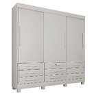 Guarda-roupa Casal Arezzo 3 Pt 9 Gv Branco