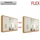 Guarda-roupa Casal Argos 6 Portas 6 Gavetas Espelhado 100% Md