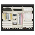 Guarda-roupa Casal Argos 6 Portas 6 Gavetas Espelhado 100% Md