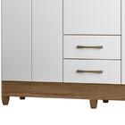 Guarda Roupa Casal Assis 5 Portas E 2 Gavetas - Pr Móveis