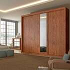 Guarda-roupa Casal Astor Com Espelho 3 Pt 4 Gv Native