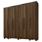 Guarda-roupa Casal Atlanta 6 Portas 6 Gavetas Imbuia