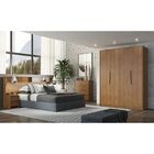 Guarda Roupa Casal Attore 4 Portas 3 Gavetas Amendola Touch D