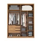 Guarda Roupa Casal Attore 4 Portas 3 Gavetas Amendola Touch D
