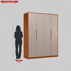 Guarda Roupa Casal Attore 4 Portas - Demartêz