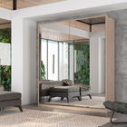 Guarda Roupa Casal Attore 4 Portas Espelhado Avena Demartêz